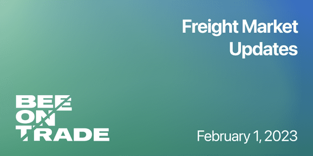 Freight Market Update - February 1, 2023