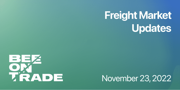Freight Market Update - November 23 2023
